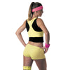 MINI SHORT FLUO JAUNE