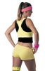 MINI SHORT FLUO JAUNE