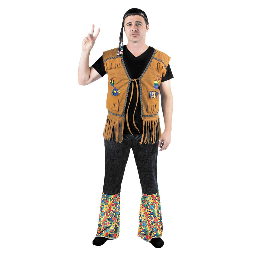 GILET HIPPIE MIXTE S
