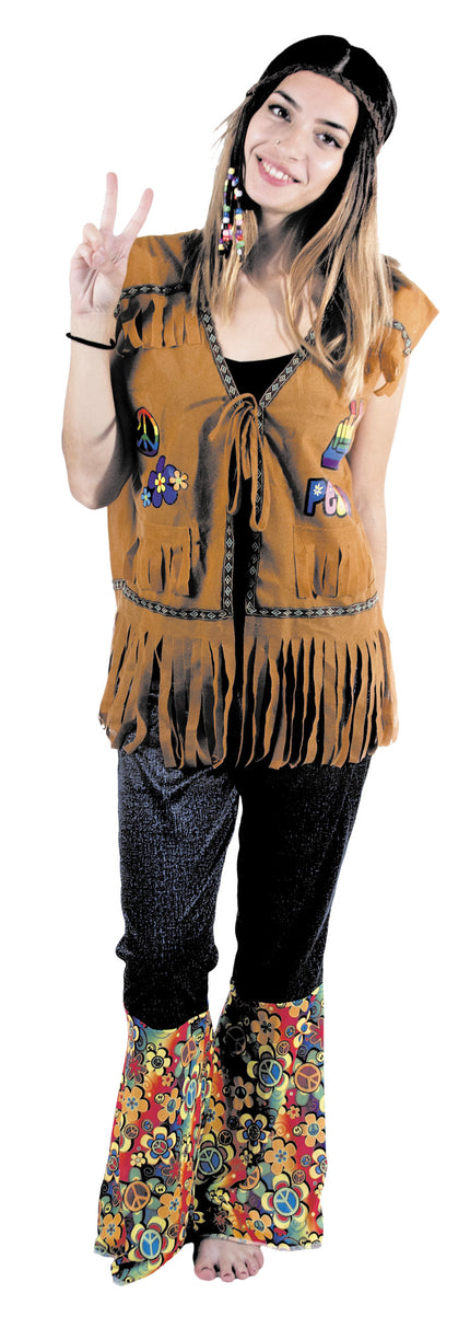 GILET HIPPIE MIXTE S