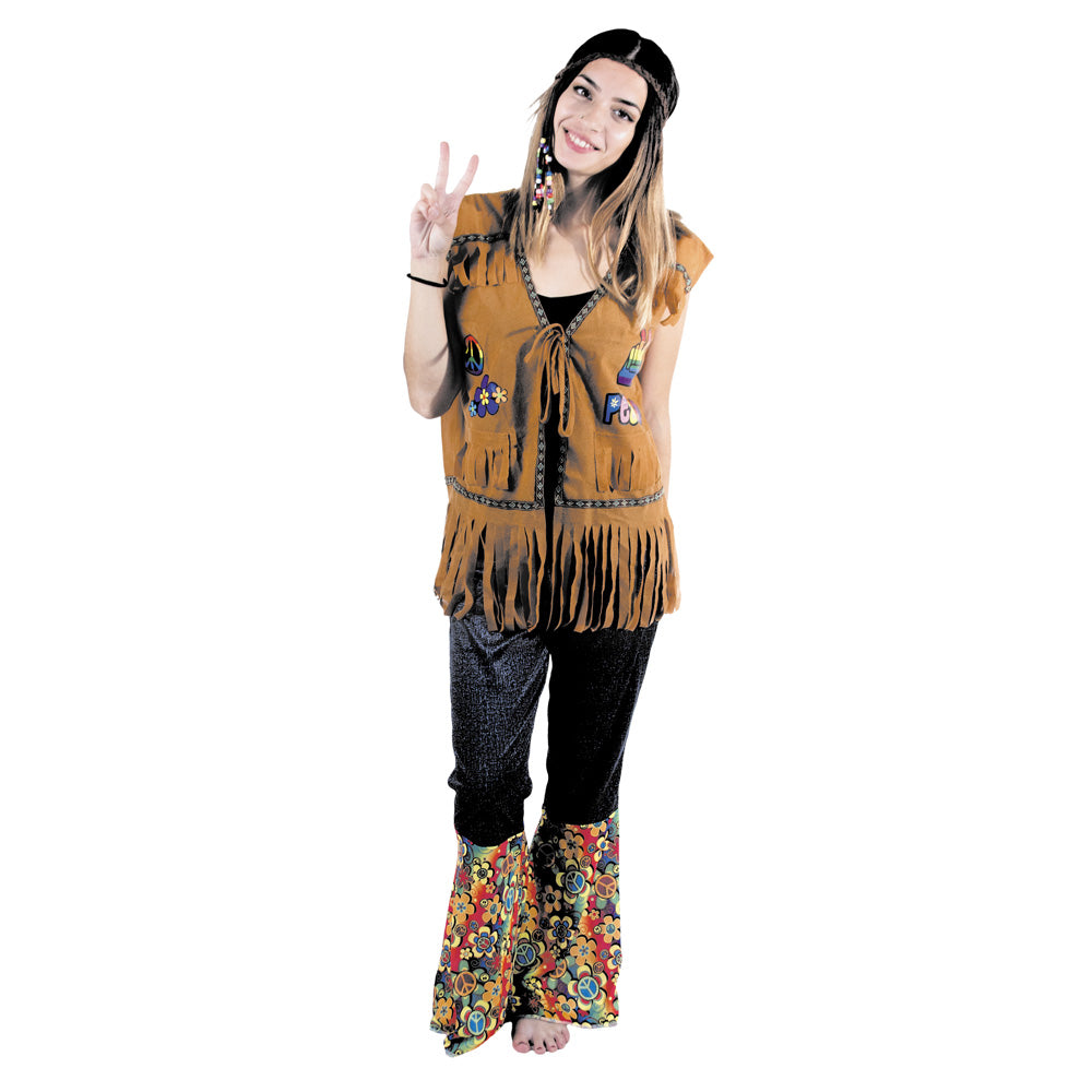 GILET HIPPIE MIXTE S
