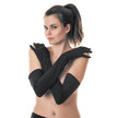 GANTS LONGS NOIRS 56CM