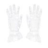 GANTS BLANCS COURTS EN DENTELLE