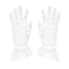 GANTS BLANCS COURTS EN DENTELLE