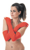 GANTS LONGS ROUGES 56CM