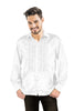 CHEMISE DISCO SATIN BLANC