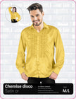 CHEMISE DISCO SATIN OR XL