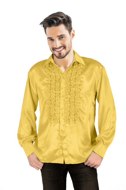 CHEMISE DISCO SATIN OR XL