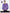 CHEMISE DISCO SATIN VIOLET
