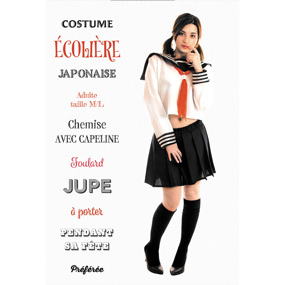 COSTUME ECOLIERE JAPONAISE
