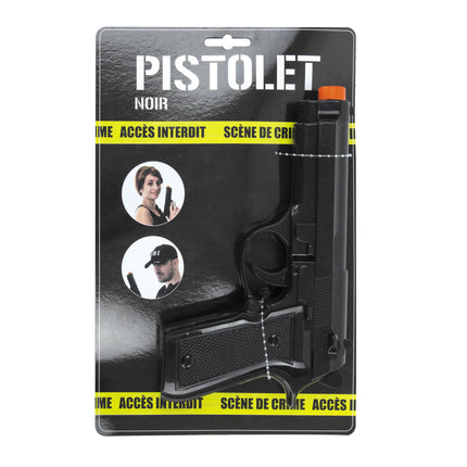 PISTOLET PLASTIQUE NOIR