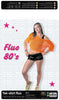 TEE-SHIRT FISHNET 80'S ORANGE FLUO