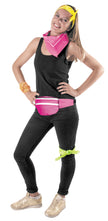 SAC BANANE ROSE FLUO