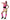 SAC BANANE ROSE FLUO