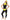 SAC BANANE JAUNE FLUO