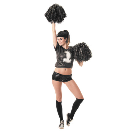 TEE-SHIRT POMPOM GIRL NOIR