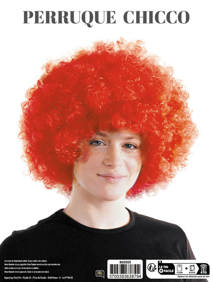 PERRUQUE CHICCO180 ROUGE