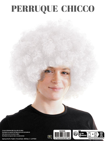 PERRUQUE CHICCO180 BLANCHE
