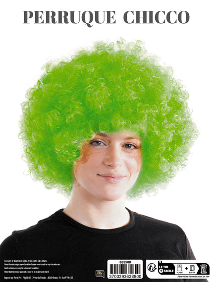 PERRUQUE CHICCO180 VERTE