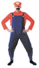 COSTUME PLOMBIER ROUGE ET BLEU