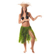 JUPE HAWAI RAFFIA VERT 60CM