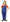 SALOPETTE BLEUE 4/6 ANS