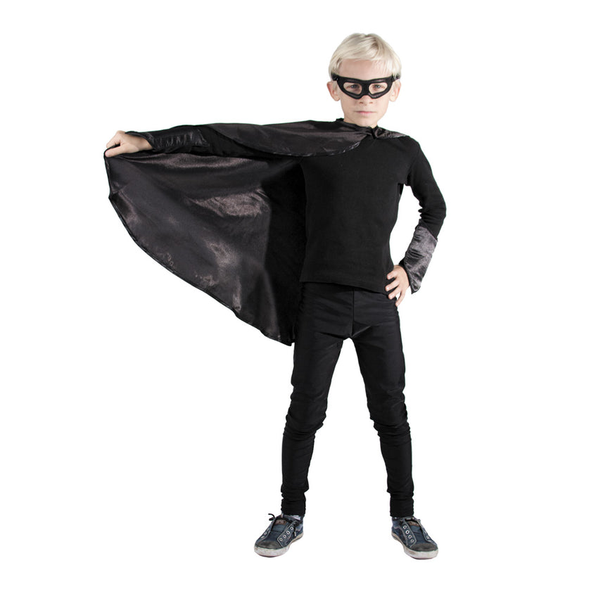 SET SUPER HEROS ENFANT NOIR