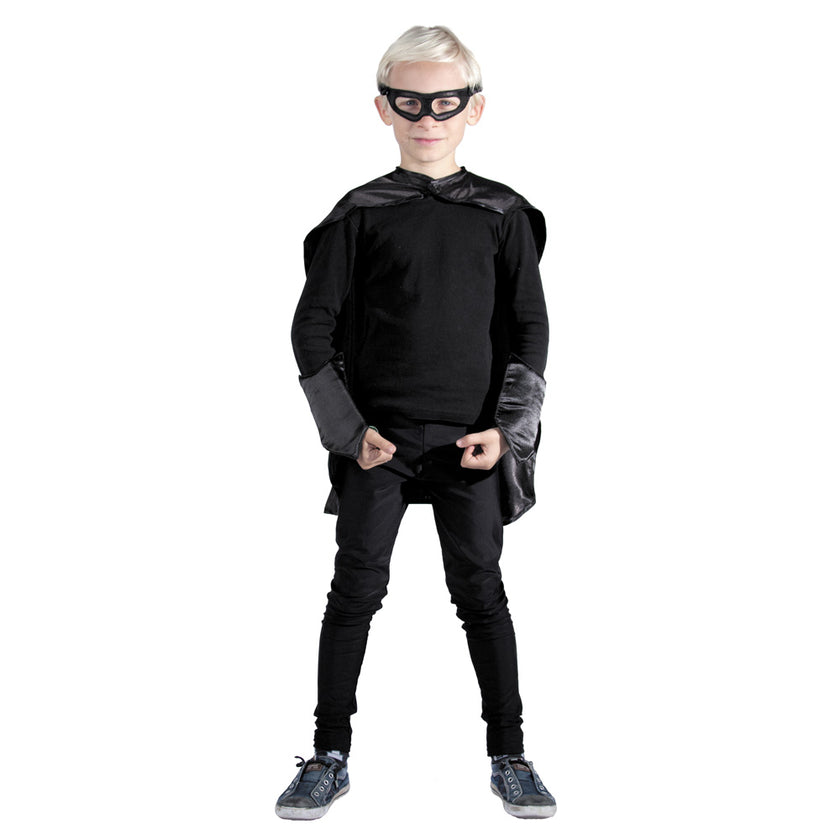 SET SUPER HEROS ENFANT NOIR