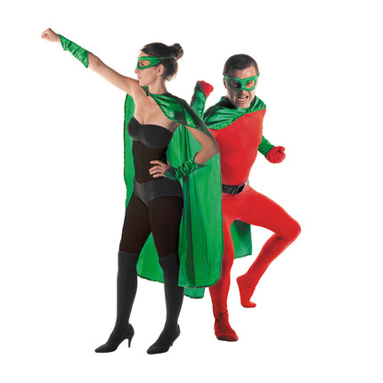 SET SUPER HEROS VERT 3PCS