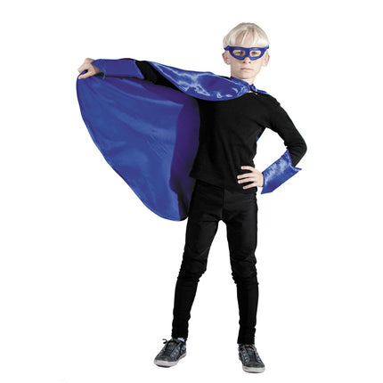 SET SUPER HEROS ENFANT BLEU
