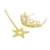 SET FEE DIADEME + BAGUETTE DORE