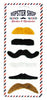 MOUSTACHE PARTY (SET DE 6 MOUSTACHES ASSORTIES)