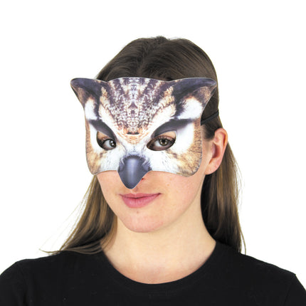 MASQUE REALISTIC HIBOU