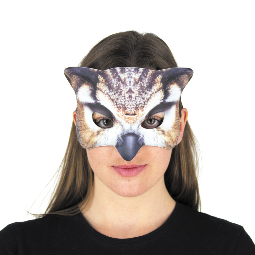 MASQUE REALISTIC HIBOU