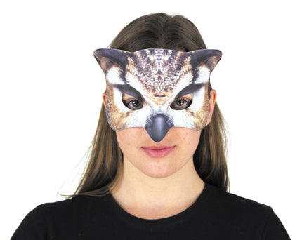 MASQUE REALISTIC HIBOU