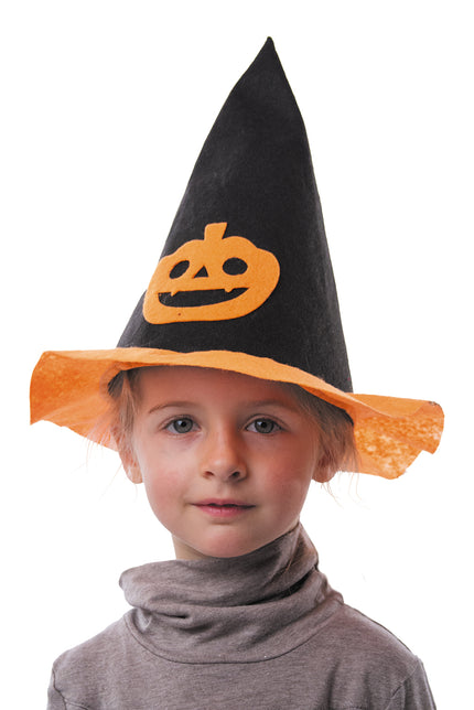 CHAPEAU ENFANT CITROUILLE FEUTRINE