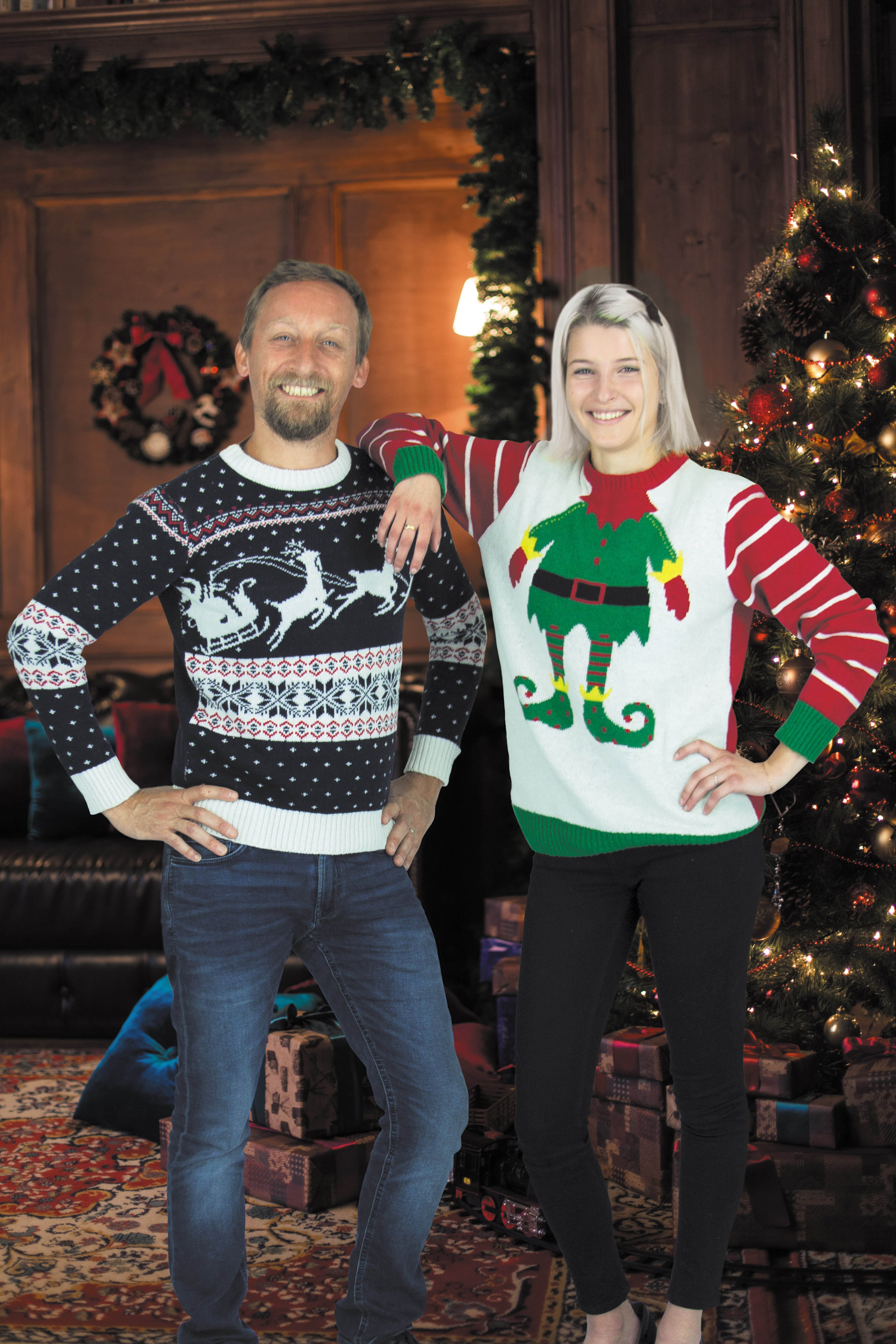 PULL PAS SI MOCHE DE NOEL