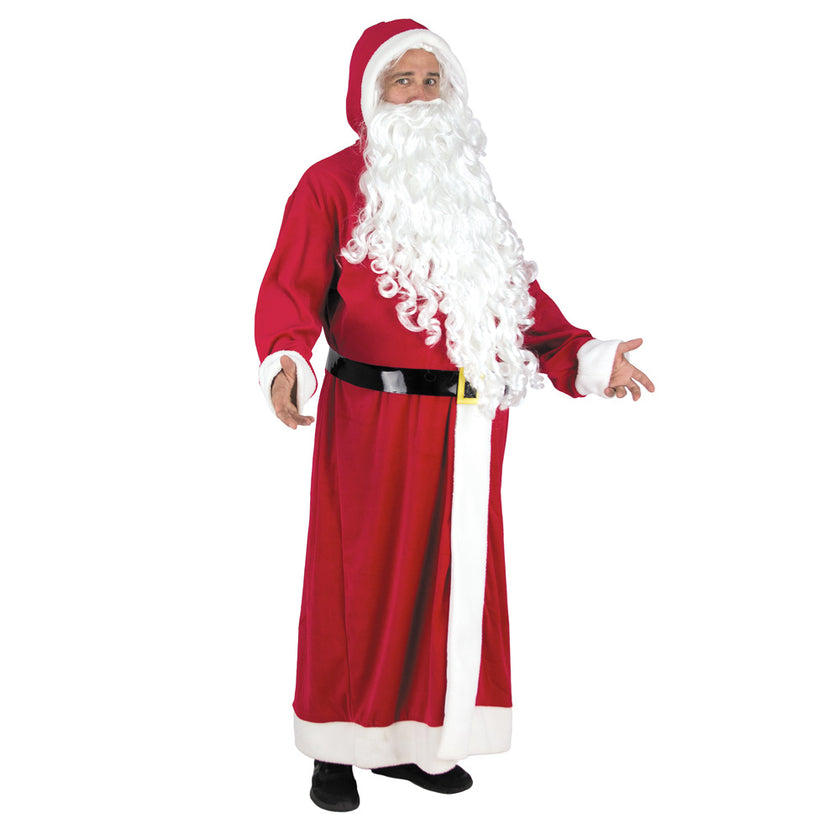 COSTUME MANTEAU DU PERE NOËL LUXE