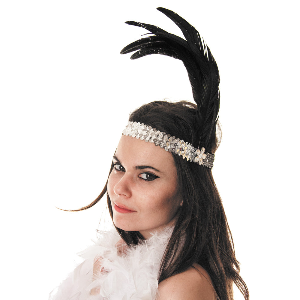 BANDEAU CHARLESTON ARGENT