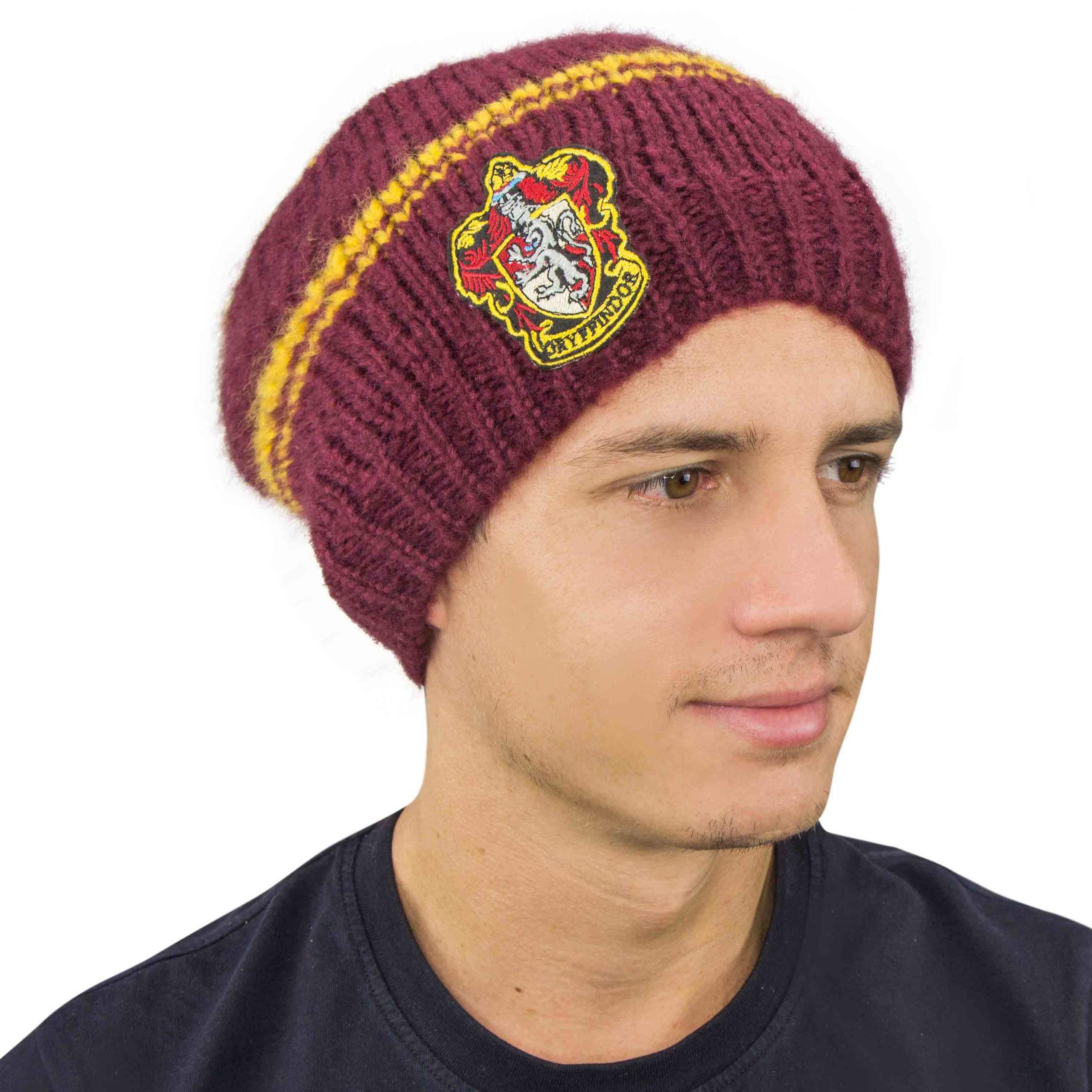 Bonnet slouchy beanie Gryffondor bordeaux - Harry Potter