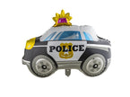 ballon aluminium mylar voiture de police 69x59cm