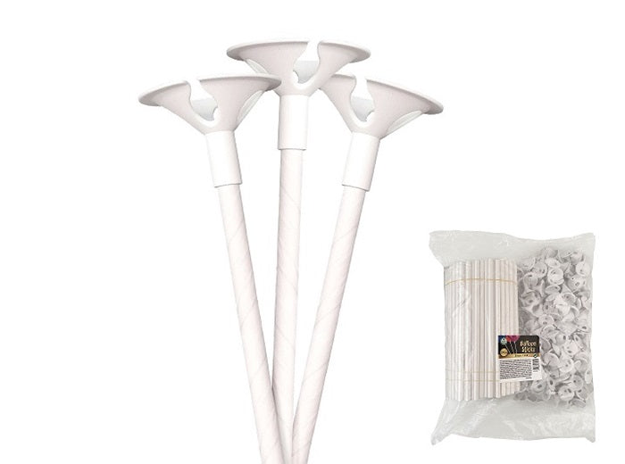 lot de 200 baguettes/sticks biodégradables pour ballon 30cm