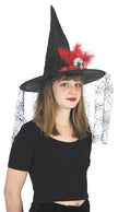 CHAPEAU SORCIERE ROUGE
