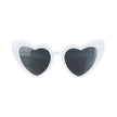LUNETTES VINTAGE COEUR WHITE
