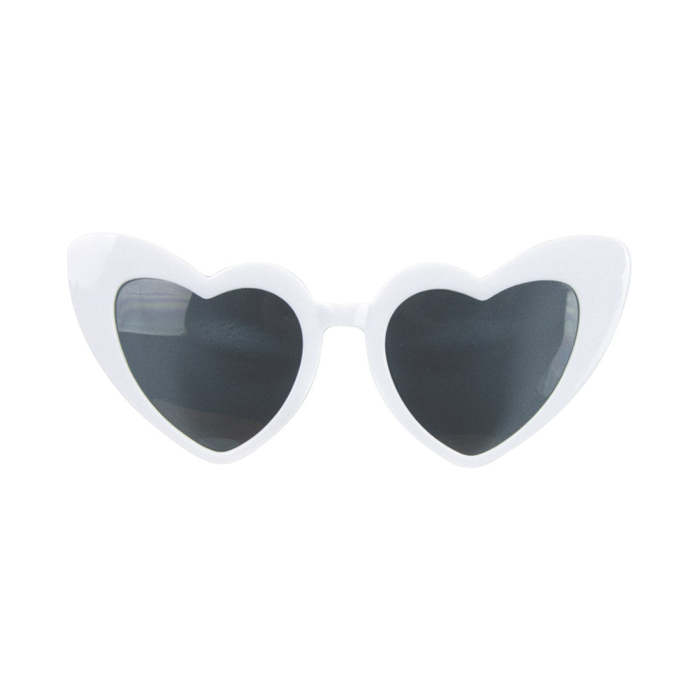 LUNETTES VINTAGE COEUR WHITE
