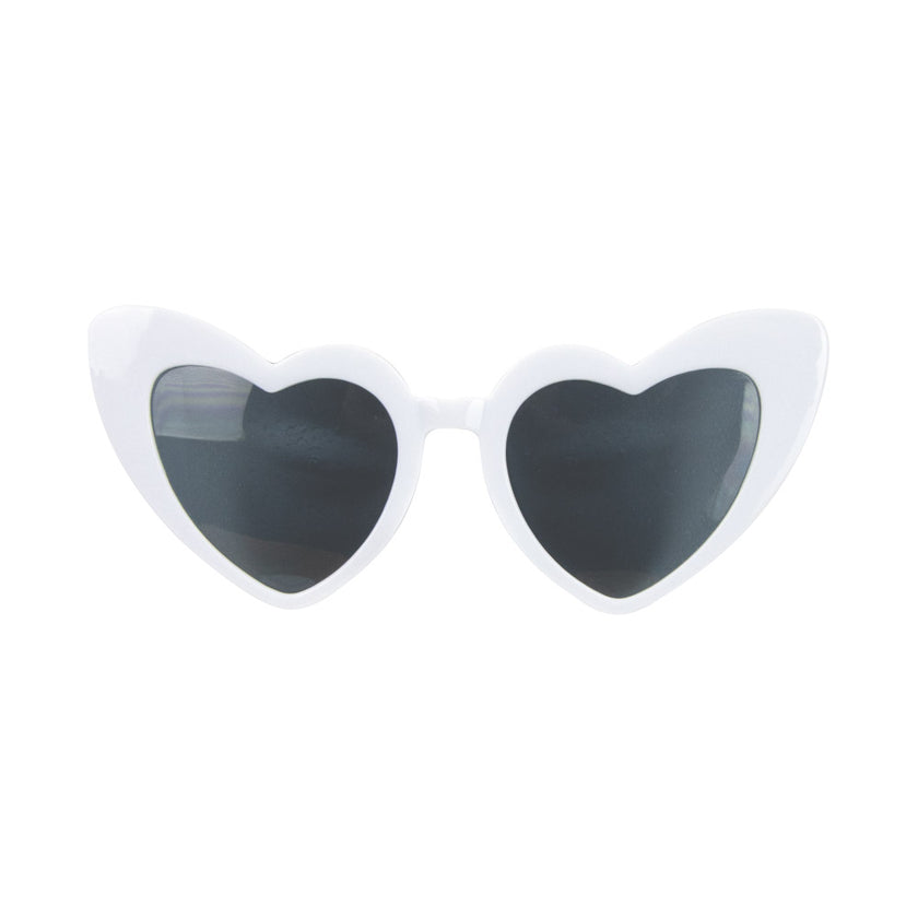 LUNETTES VINTAGE COEUR WHITE