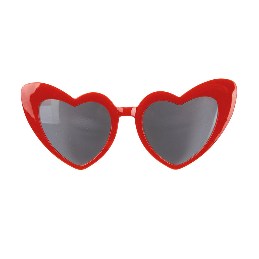 LUNETTES VINTAGE COEUR ROUGE