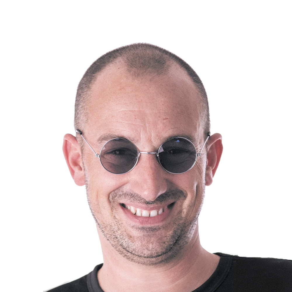 LUNETTES HIPPY NOIRES