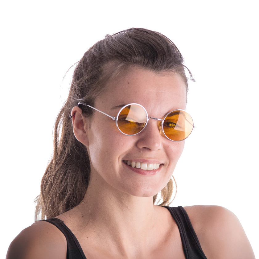 LUNETTES HIPPY ORANGES