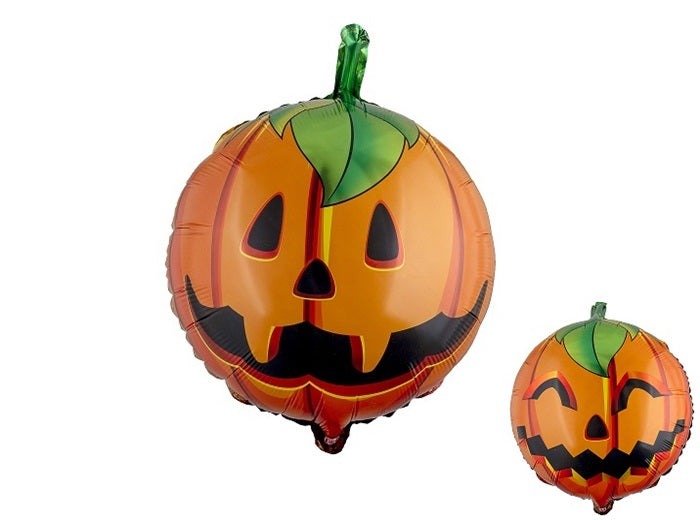 ballon aluminium mylar citrouille 60x44cm